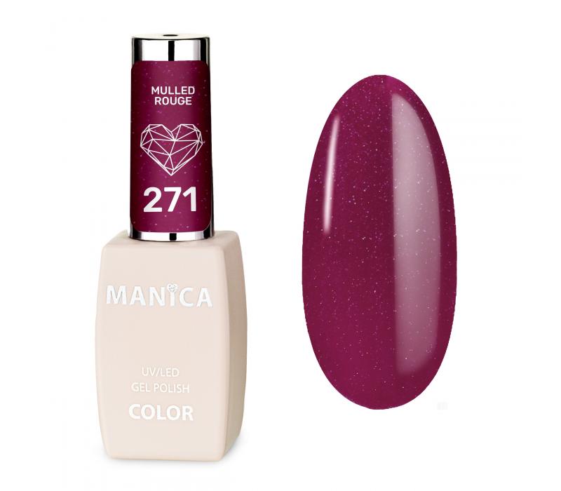 Manica Lakier hybrydowy LED/UV 10ml - Mulled Rouge - 271