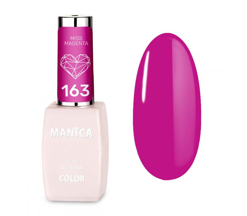 Manica Lakier hybrydowy LED/UV 10ml - Miss Magenta - 163