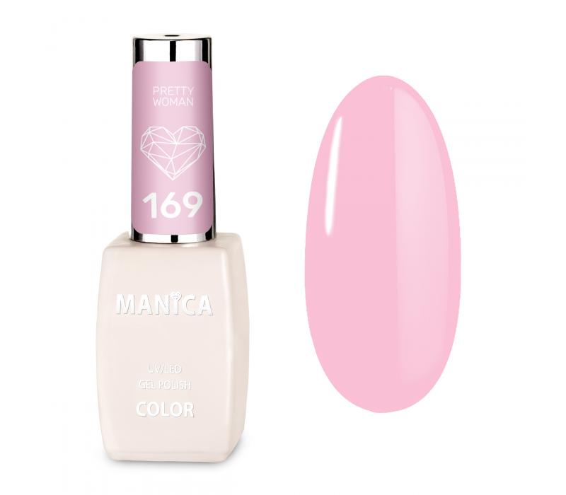  Manica Lakier hybrydowy LED/UV 10ml - Pretty Woman - 169