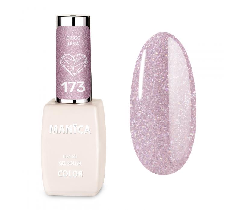 Manica Lakier hybrydowy LED/UV 10ml - Disco Diva - 173