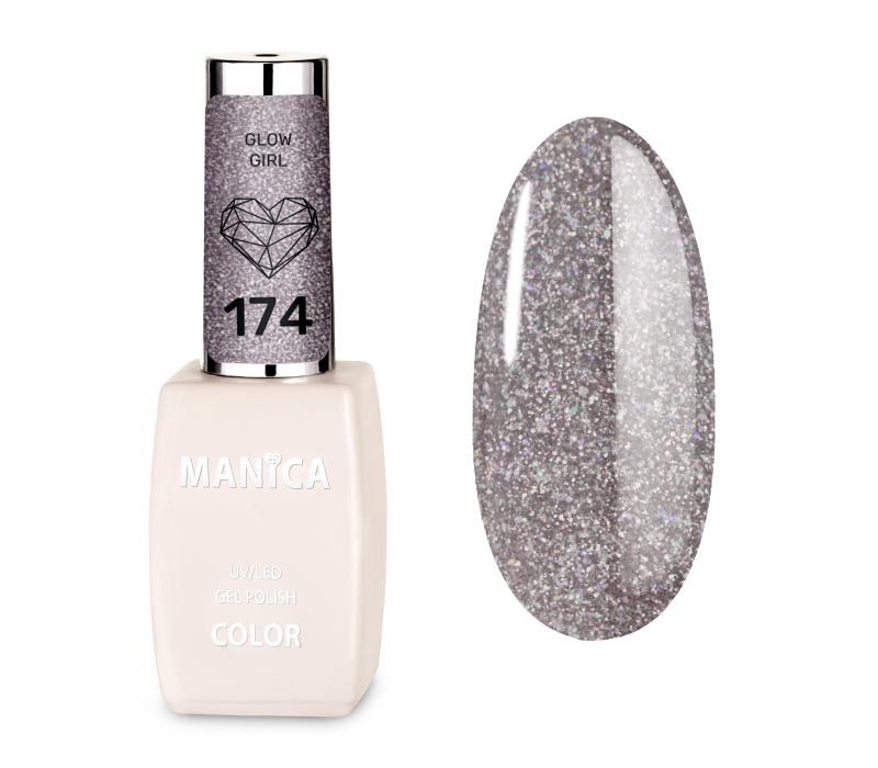 Manica Lakier hybrydowy LED/UV 10ml - Glow Girl - 174