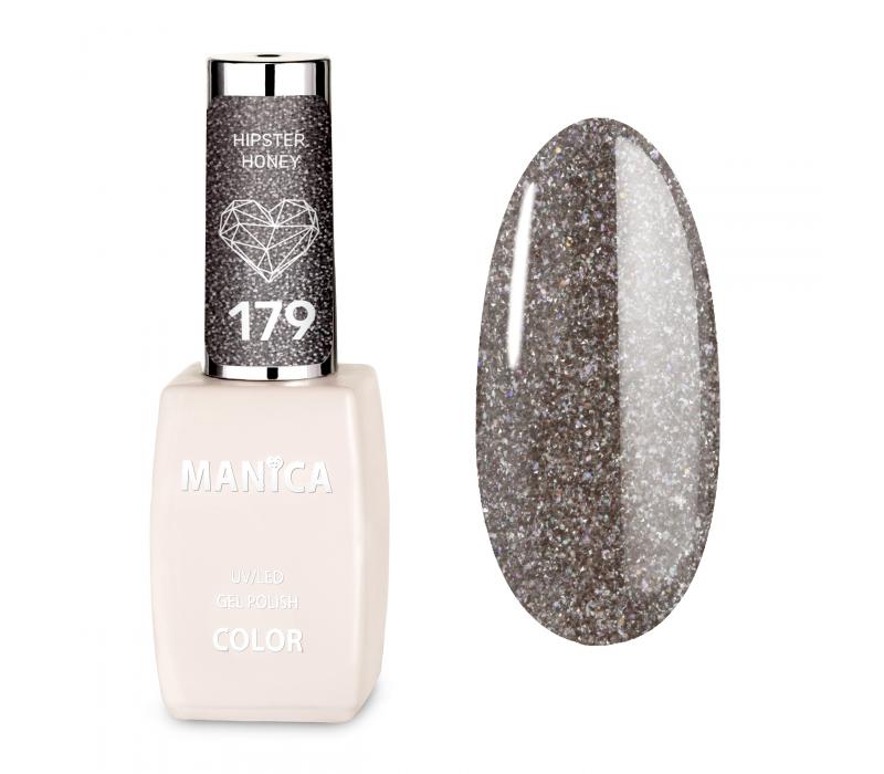 Manica Lakier hybrydowy LED/UV 10ml - Hipster Honey- 179