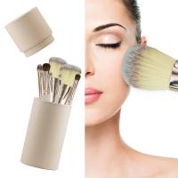Zestaw 7 pędzelków do makijażu w tubie Cream