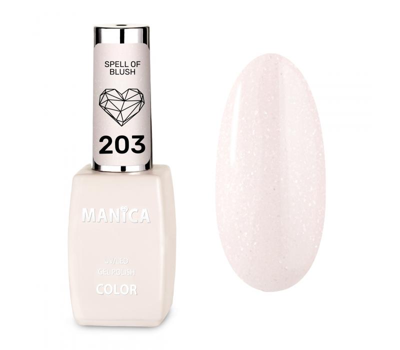 Manica Lakier hybrydowy LED/UV 10ml - Spell of Blush - 203