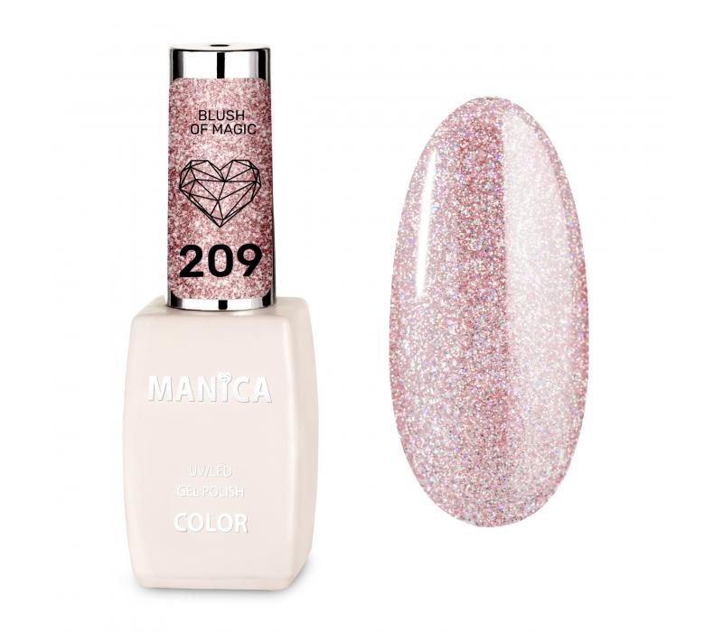 Manica Lakier hybrydowy LED/UV 10ml - Blush of Magic - 209