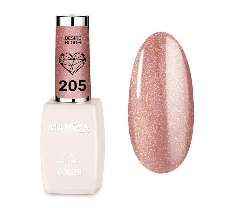 Manica Lakier hybrydowy LED/UV 10ml - Desire Bloom- 205