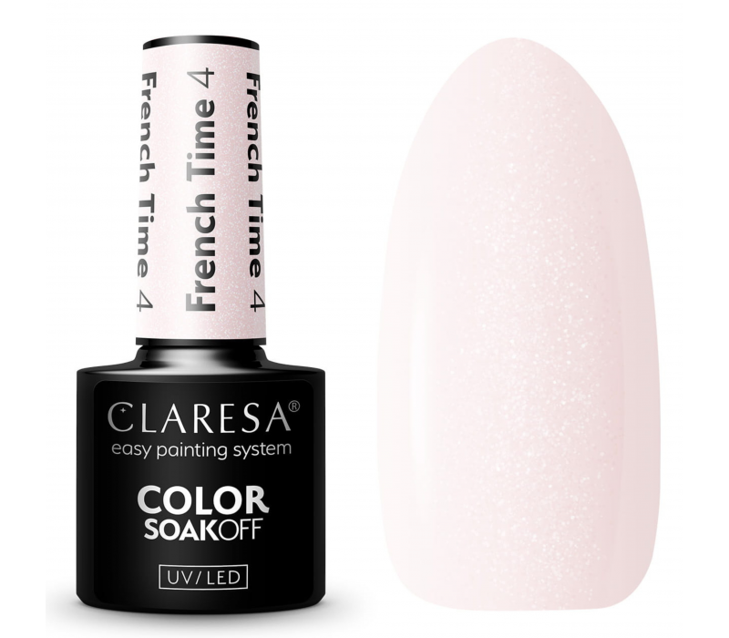 Claresa lakier hybrydowy French Time 4