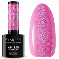 Claresa lakier hybrydowy Unicorn Glow 4