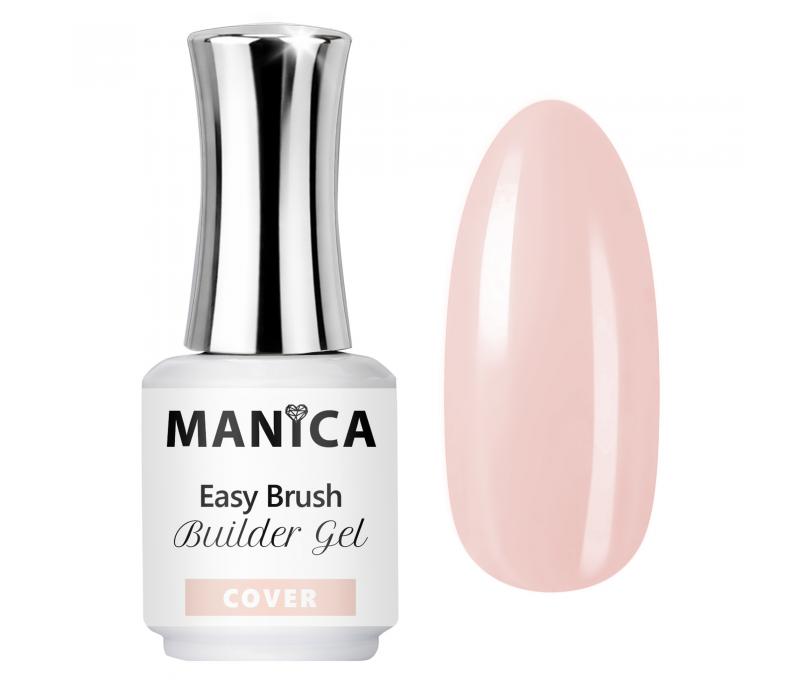 Manica Żel w butelce Easy Brush Builder Gel - Cover 15ml