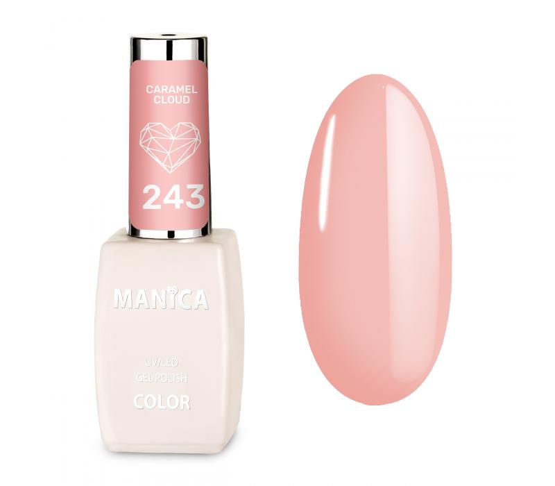 Manica Lakier hybrydowy LED/UV 10ml - Caramel Cloud- 243