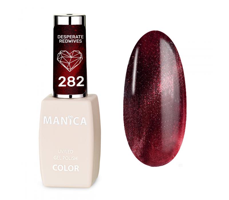 Manica Lakier hybrydowy Cat Eye LED/UV 10ml - Desperate Redwives - 282