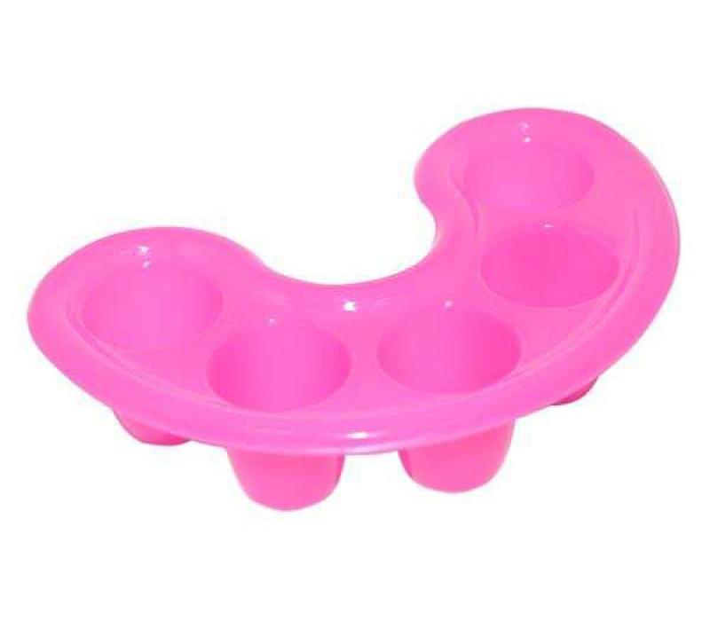 Miseczka(moczydło) do zdejmowania tipsów i akrylu Różowa