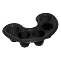 Miseczka(moczydło) do zdejmowania tipsów i akrylu Czarna