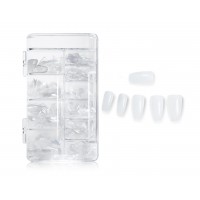 Tipsy "Trumienki" 500 szt. w pudełku - Przezroczyste