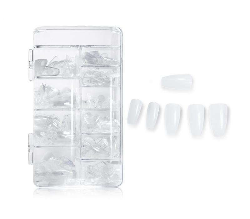 Tipsy "Trumienki" 500 szt. w pudełku - Przezroczyste