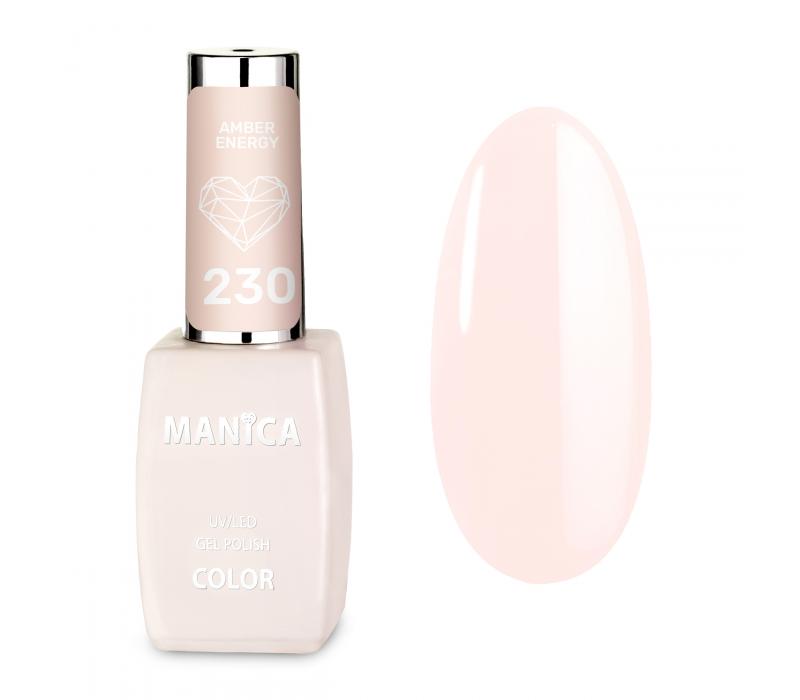 Manica Lakier hybrydowy LED/UV 10ml - Amber Energy - 230