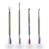 Zestaw 4x kopytko Multikolor w metalowym etui