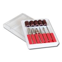 Zestaw Frezów 6szt+5 nakładek