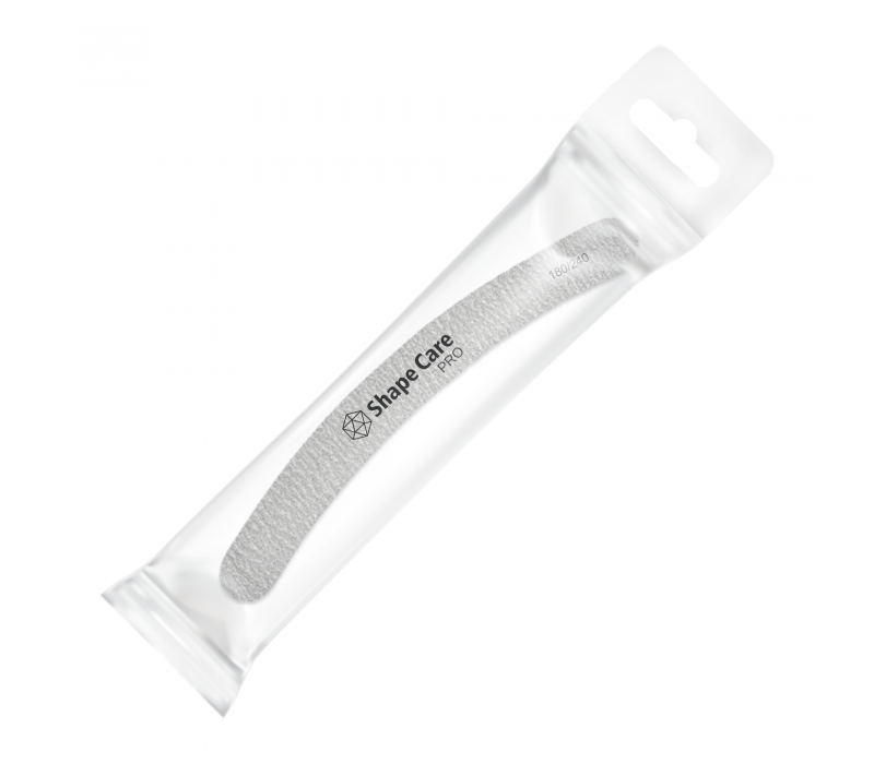 SHAPE CARE pilnik banan szary 180/240 bezpieczny pakiet