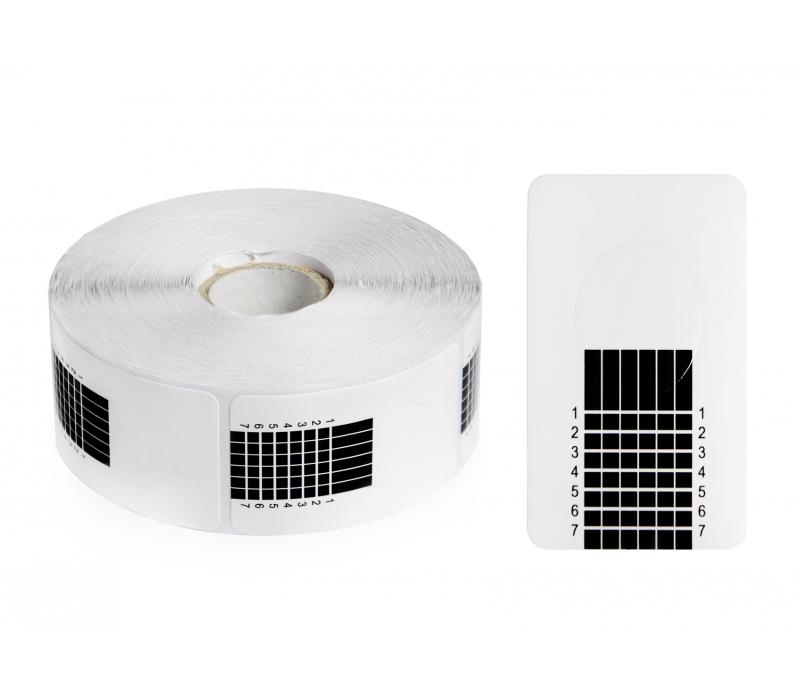 Szablon Prostokątny Biały 500 szt.