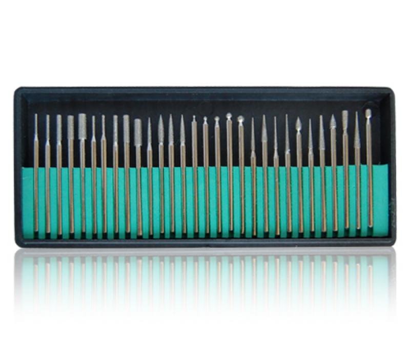 Frezy duży zestaw 30szt 