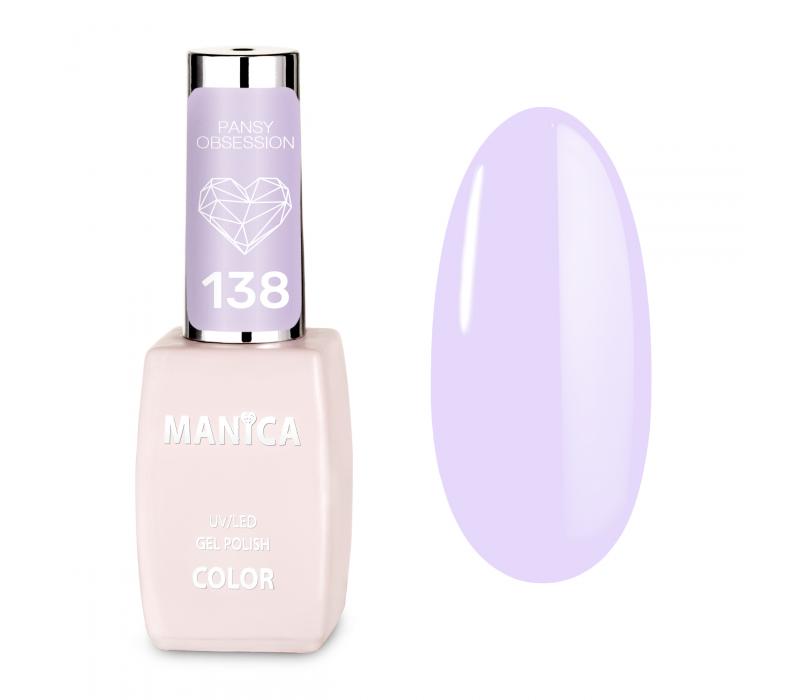 Manica Lakier hybrydowy LED/UV 10ml - Pansy Obsession - 138