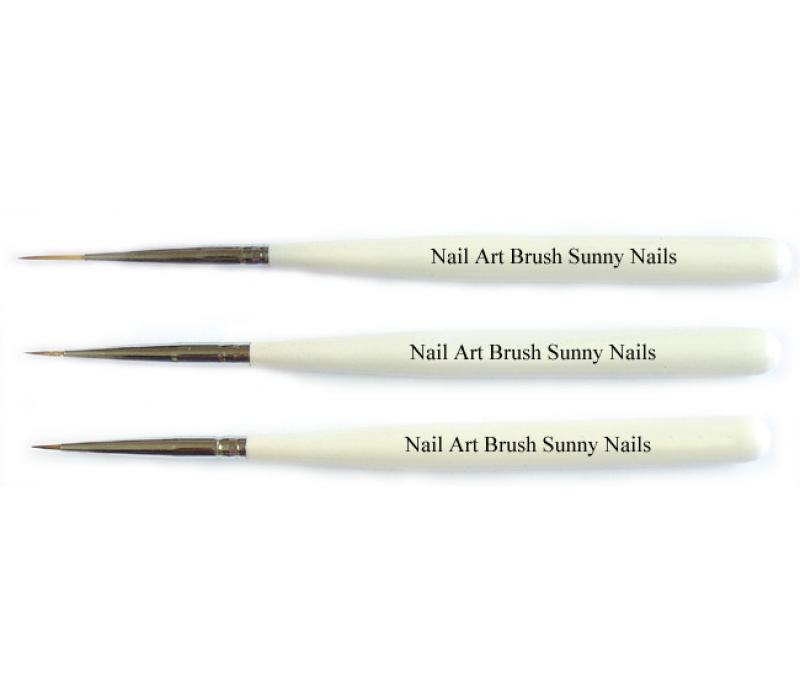 Pędzelki 3 sztuki B207