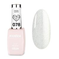 Manica Lakier hybrydowy LED/UV 10ml - Angel White- 078