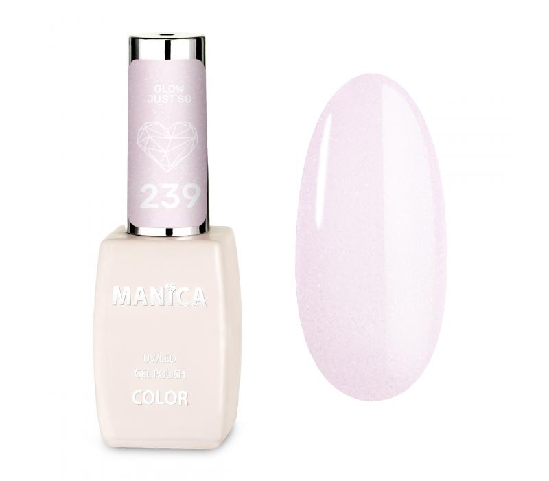 Manica Lakier hybrydowy LED/UV 10ml - Glow Just So - 239