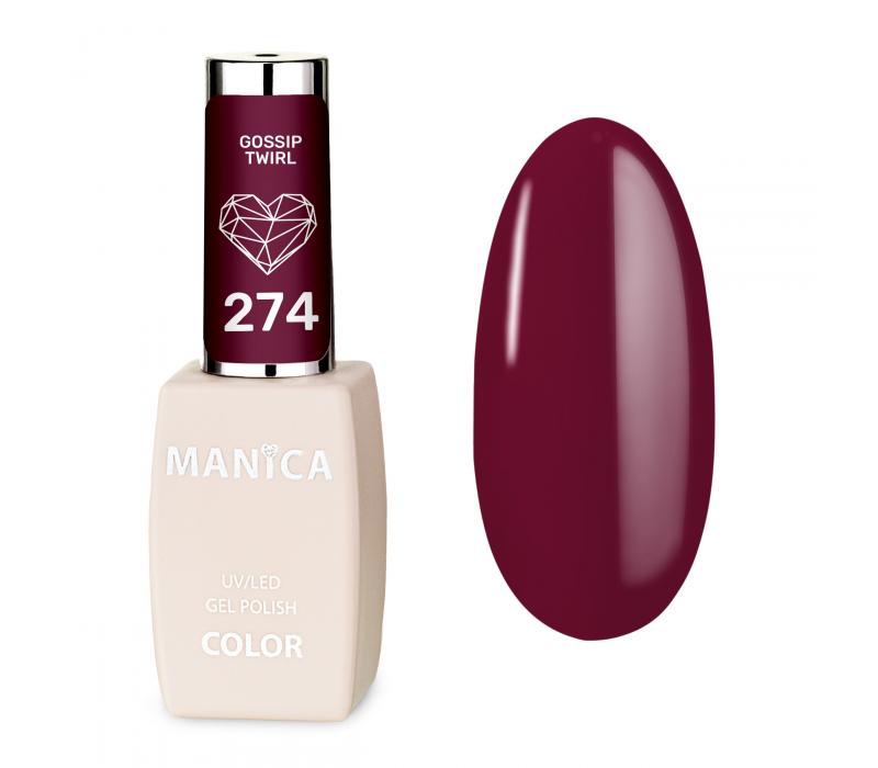  Manica Lakier hybrydowy LED/UV 10ml - Gossip Twirl - 274