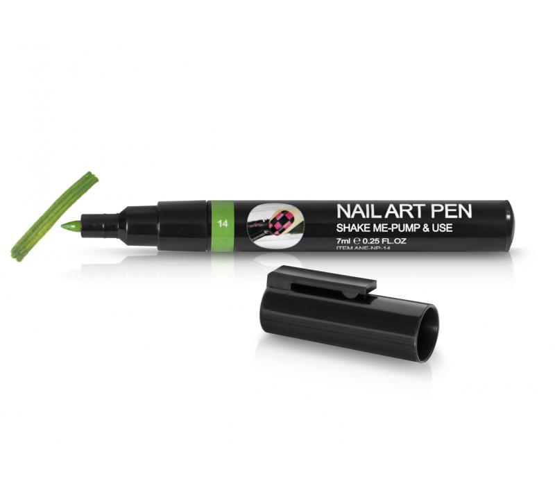 Pisak do zdobień 7ml - (14) Zielony