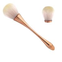 Pędzel Rose Gold do pudru i różu