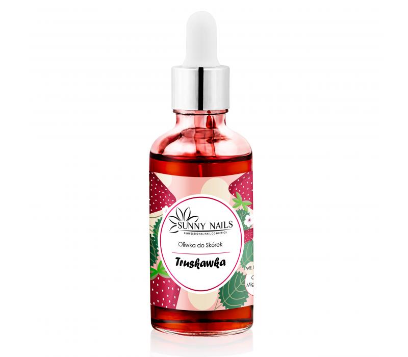 Sunny Nails Oliwka do skórek i paznokci Truskawka 50 ml