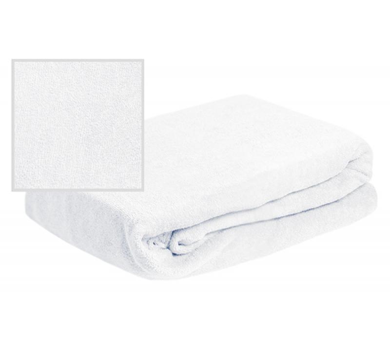 Prześcieradło na fotel kosmetyczny 60x190cm frotte  białe