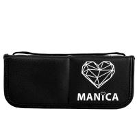 Manica Czarny piórnik na pędzle