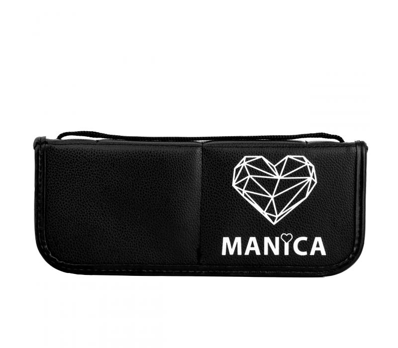 Manica Czarny piórnik na pędzle