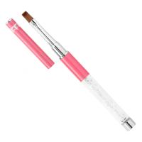  Pędzelek Crystal Pink P01 - prosty