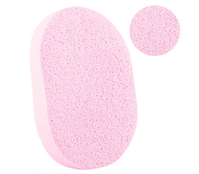 Gąbeczka do mycia twarzy róż