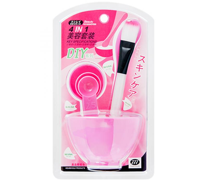 Zestaw do nakładania maseczek-pink