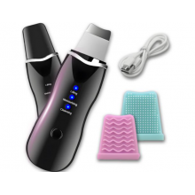 PEELING KAWITACYJNY 5w1 DO TWARZY BEZPRZEWODOWY ULTRADŹWIĘKOWY+2 X NAKŁADKI